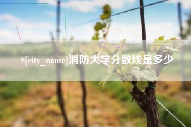 汕尾消防大学分数线是多少