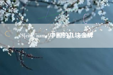 汕尾中国的九块金牌