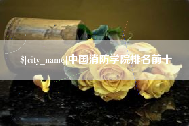 汕尾中国消防学院排名前十