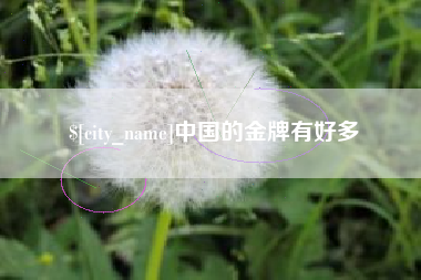 汕尾中国的金牌有好多