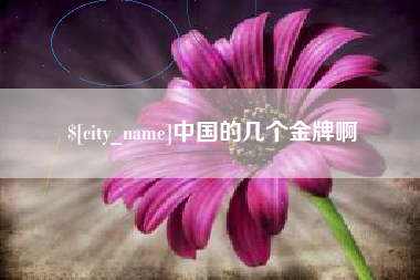 汕尾中国的几个金牌啊