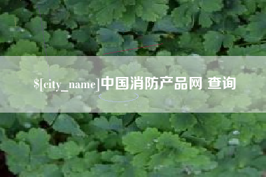 汕尾中国消防产品网 查询