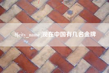 汕尾现在中国有几名金牌