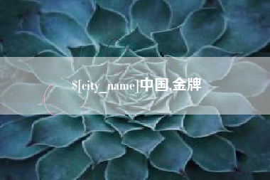 汕尾中国,金牌