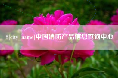 汕尾中国消防产品信息查询中心