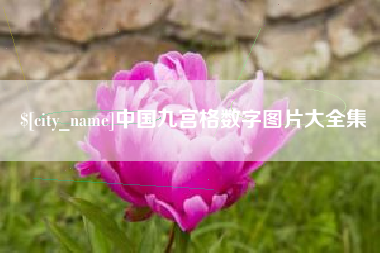 汕尾中国九宫格数字图片大全集