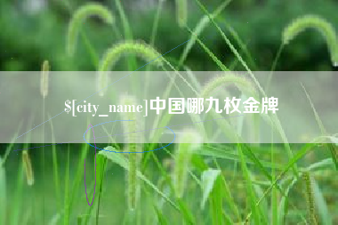 汕尾中国哪九枚金牌