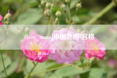 汕尾中国地图9宫格