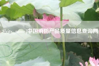 汕尾中国消防产品质量信息查询网