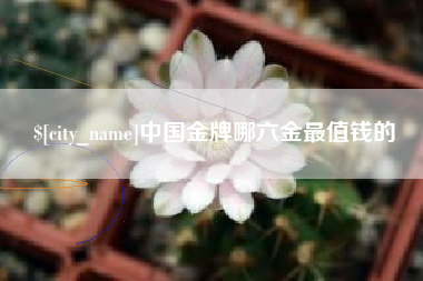 汕尾中国金牌哪六金最值钱的