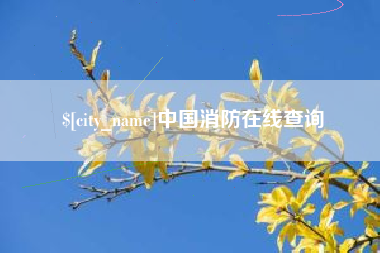 汕尾中国消防在线查询