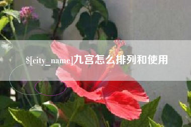 汕尾九宫怎么排列和使用